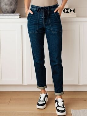 Judy Blue Jogger Dark Wash Jean Sz 5/27